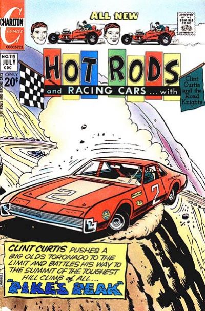 Cover for Hot Rods and Racing Cars (Charlton, 1951 series) #115