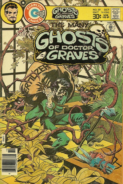 Cover for The Many Ghosts of Dr. Graves (Charlton, 1967 series) #59