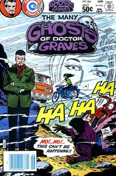 Cover for The Many Ghosts of Dr. Graves (Charlton, 1967 series) #66