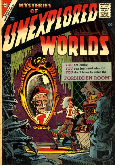 Cover for Mysteries of Unexplored Worlds (Charlton, 1956 series) #4