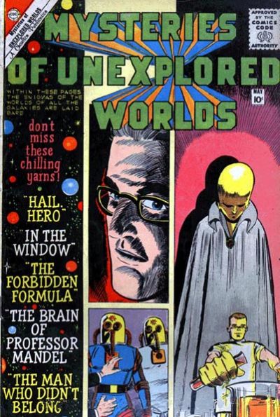 Cover for Mysteries of Unexplored Worlds (Charlton, 1956 series) #18