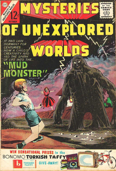 Cover for Mysteries of Unexplored Worlds (Charlton, 1956 series) #38