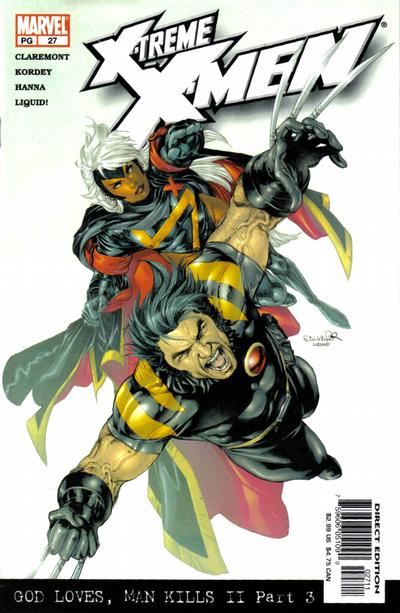 Cover for X-Treme X-Men (Marvel, 2001 series) #27 [Direct Edition]