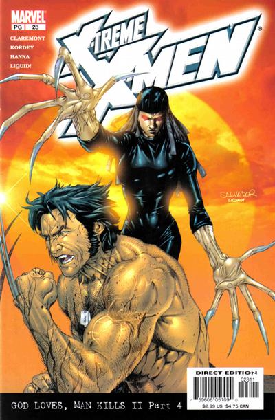 Cover for X-Treme X-Men (Marvel, 2001 series) #28 [Direct Edition]