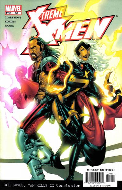 Cover for X-Treme X-Men (Marvel, 2001 series) #30 [Direct Edition]