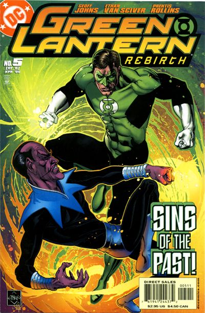 Cover for Green Lantern: Rebirth (DC, 2004 series) #5 [Direct Sales]