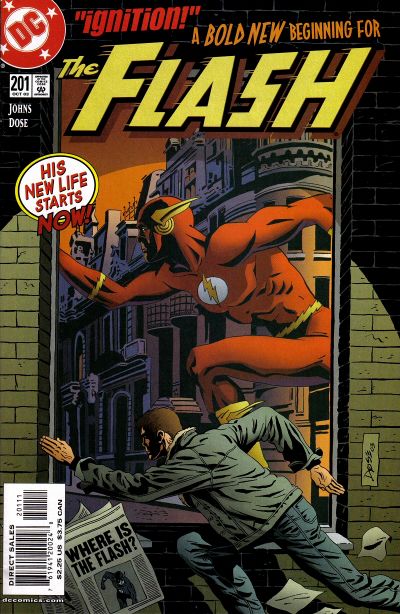 Cover for Flash (DC, 1987 series) #201 [Direct Sales]