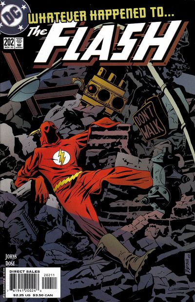 Cover for Flash (DC, 1987 series) #202 [Direct Sales]