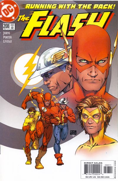 Cover for Flash (DC, 1987 series) #208 [Direct Sales]
