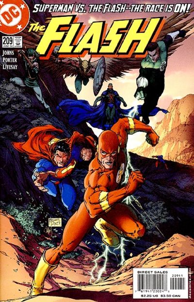 Cover for Flash (DC, 1987 series) #209 [Direct Sales]