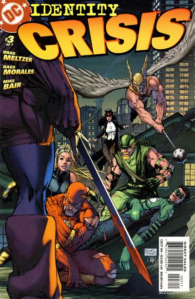 Cover for Identity Crisis (DC, 2004 series) #3 [First Printing]