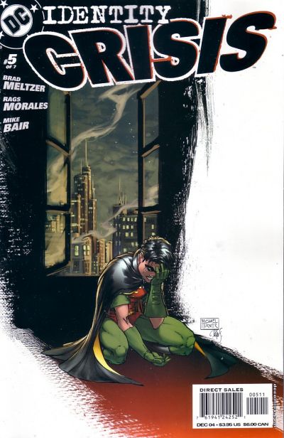 Cover for Identity Crisis (DC, 2004 series) #5 [First Printing]