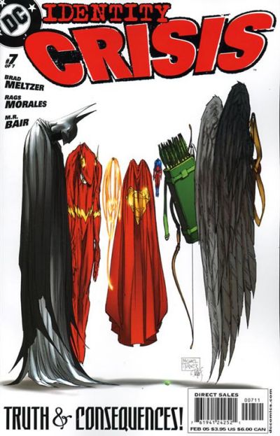 Cover for Identity Crisis (DC, 2004 series) #7 [First Printing]