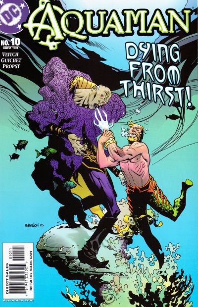 Cover for Aquaman (DC, 2003 series) #10