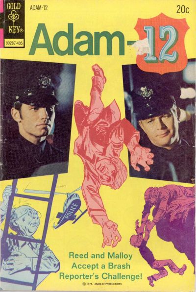 Cover for Adam-12 (Western, 1973 series) #3 [Gold Key]