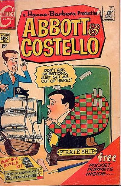 Cover for Abbott & Costello (Charlton, 1968 series) #20