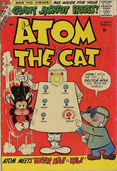 Cover for Atom the Cat (Charlton, 1957 series) #16