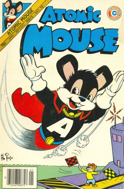 Cover for Atomic Mouse (Charlton, 1985 series) #12