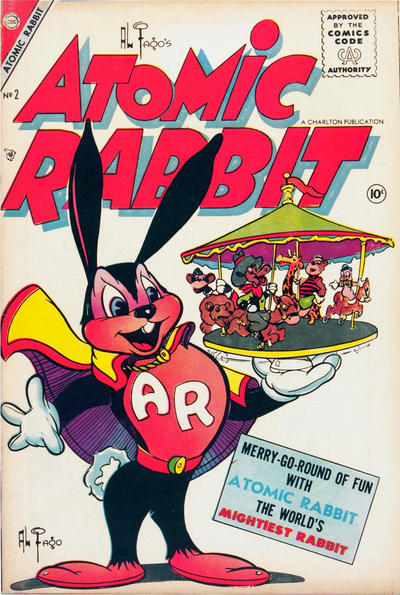 Cover for Atomic Rabbit (Charlton, 1955 series) #2