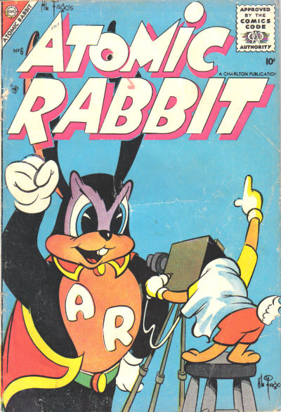 Cover for Atomic Rabbit (Charlton, 1955 series) #6