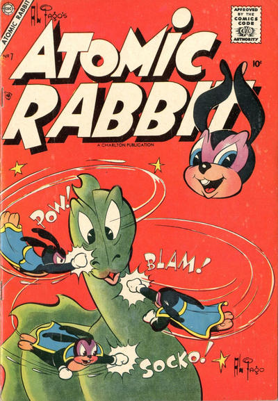 Cover for Atomic Rabbit (Charlton, 1955 series) #7