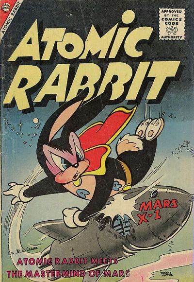 Cover for Atomic Rabbit (Charlton, 1955 series) #9