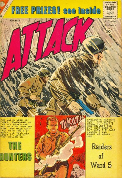 Cover for Attack (Charlton, 1958 series) #60