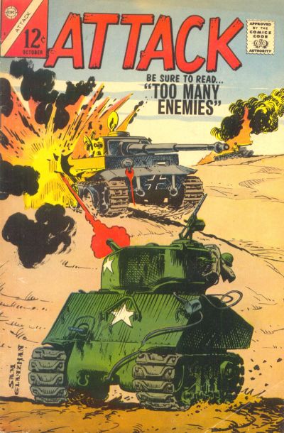 Cover for Attack (Charlton, 1966 series) #3