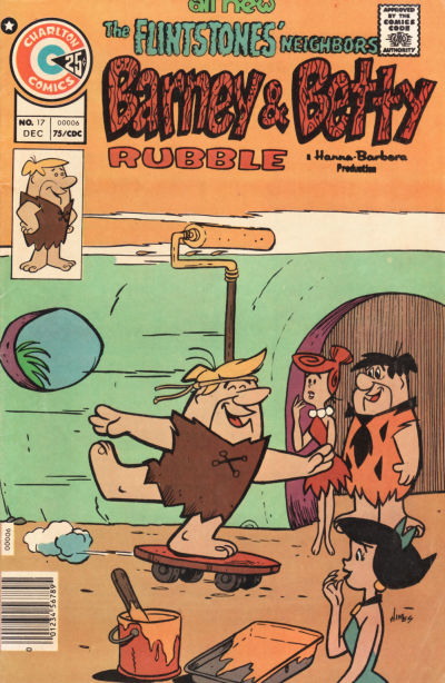 Cover for Barney and Betty Rubble (Charlton, 1973 series) #17