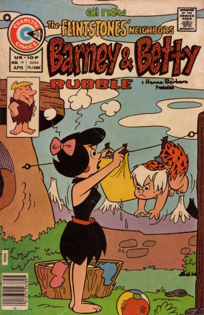 Cover for Barney and Betty Rubble (Charlton, 1973 series) #19