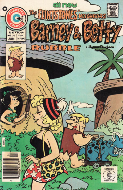 Cover for Barney and Betty Rubble (Charlton, 1973 series) #20