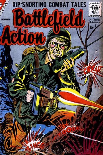 Cover for Battlefield Action (Charlton, 1957 series) #22