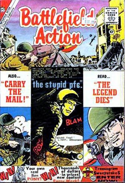 Cover for Battlefield Action (Charlton, 1957 series) #30