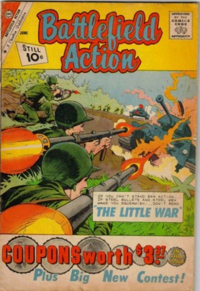 Cover for Battlefield Action (Charlton, 1957 series) #36