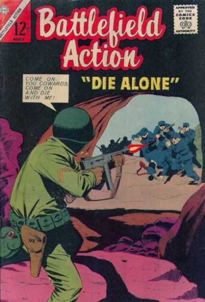 Cover for Battlefield Action (Charlton, 1957 series) #52