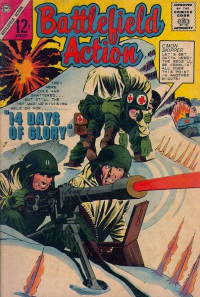 Cover for Battlefield Action (Charlton, 1957 series) #54