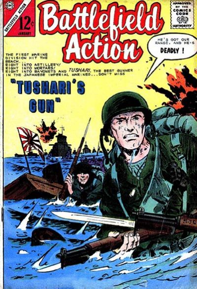 Cover for Battlefield Action (Charlton, 1957 series) #56