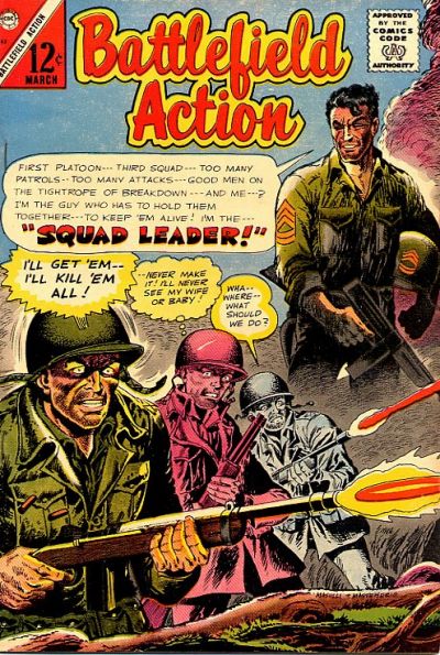 Cover for Battlefield Action (Charlton, 1957 series) #62