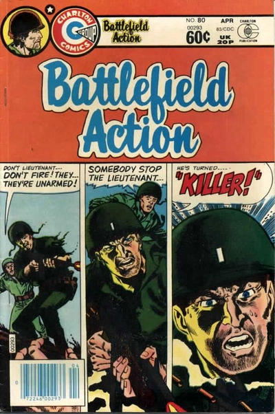 Cover for Battlefield Action (Charlton, 1957 series) #80