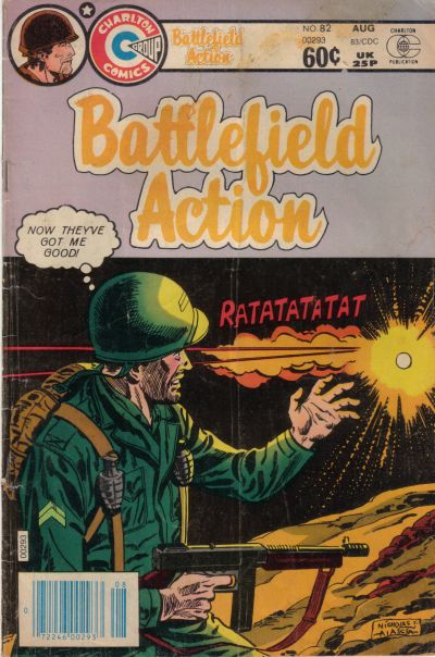 Cover for Battlefield Action (Charlton, 1957 series) #82