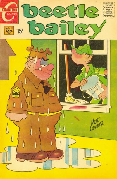 Cover for Beetle Bailey (Charlton, 1969 series) #73