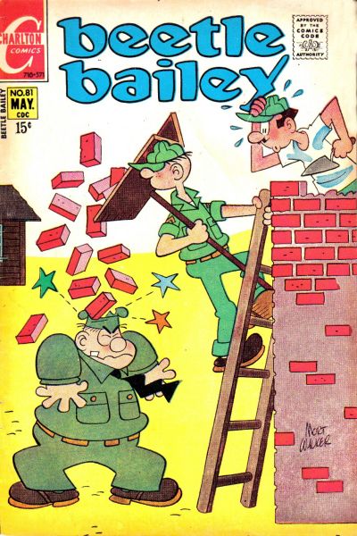 Cover for Beetle Bailey (Charlton, 1969 series) #81