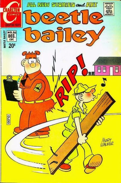 Cover for Beetle Bailey (Charlton, 1969 series) #86
