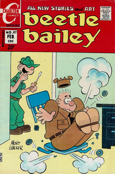Cover for Beetle Bailey (Charlton, 1969 series) #87