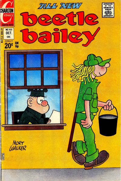 Cover for Beetle Bailey (Charlton, 1969 series) #102