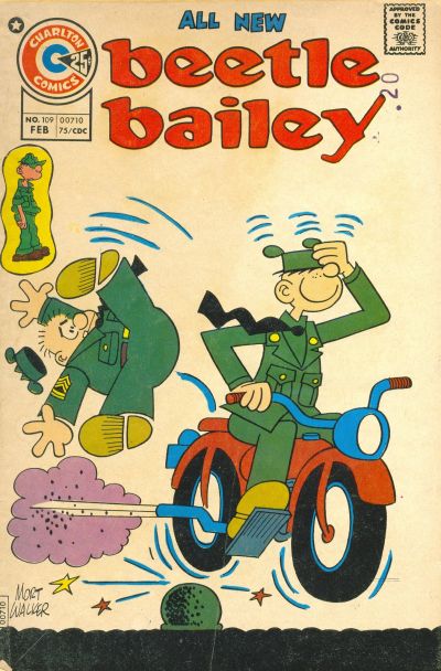 Cover for Beetle Bailey (Charlton, 1969 series) #109