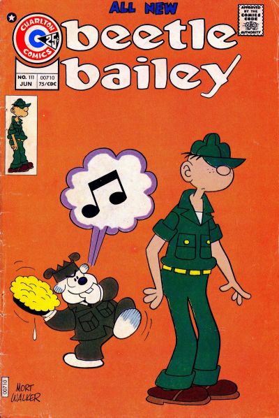Cover for Beetle Bailey (Charlton, 1969 series) #111