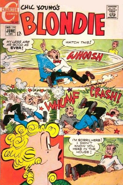 Cover for Blondie (Charlton, 1969 series) #179