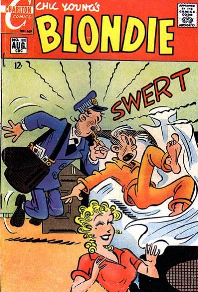 Cover for Blondie (Charlton, 1969 series) #180