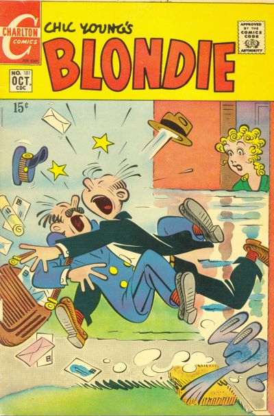 Cover for Blondie (Charlton, 1969 series) #181